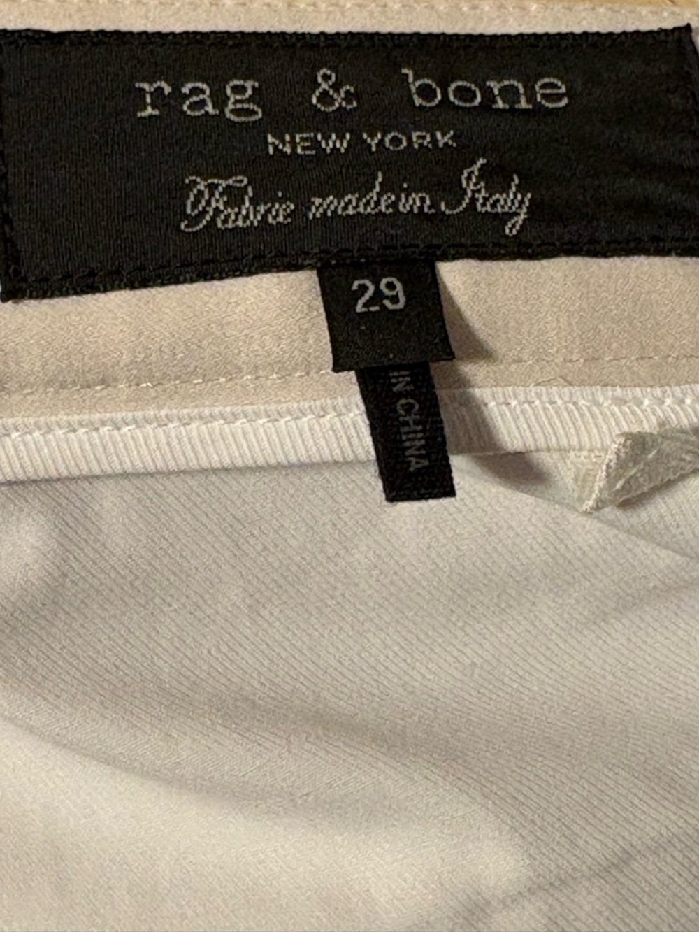RAG & BONE TROUSER PANTS SIZE 29 - Picture 3 of 4